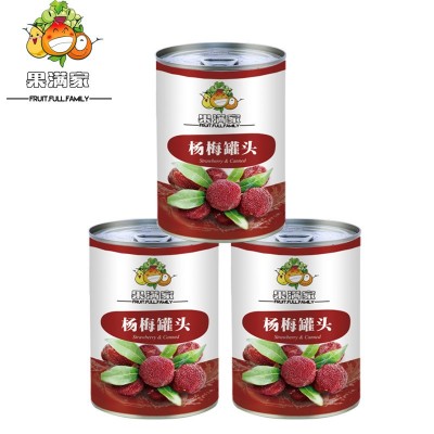 【果满家】2022年新鲜水果罐头杨梅罐头425g×5罐整箱代发