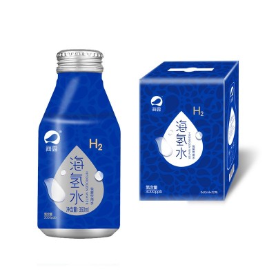 【海露】360ml*12整箱装海氢水 铝罐包装饮用纯净水品质矿泉水