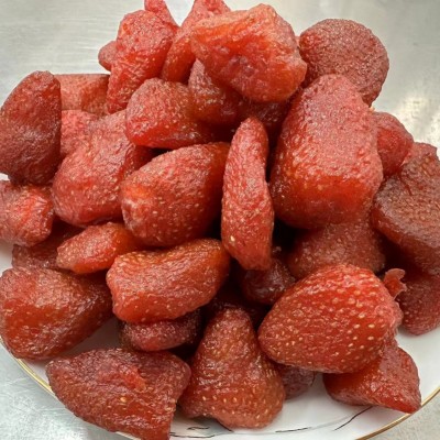 径新 草莓干500g水果脯休闲食品蜜饯厂家直销